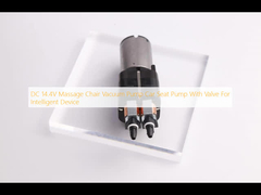 DC 14.4V Massagesessel Vakuumpumpe Autositzpumpe mit Ventil für intelligente Geräte